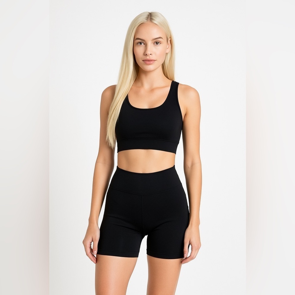 Champion Black Ribbed Athletic Wear XL